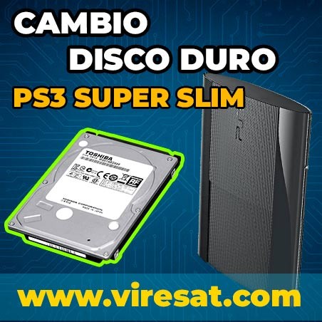 💽 Cambio de Disco Duro PS3 Super Slim | Solución a Errores y Lentitud