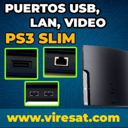 🖥️ Reparación USB, Salida de Video PS2 y LAN en PS3 Slim | Solución a...