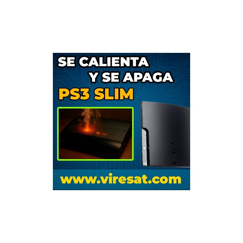 🌡️ Reparación PS3 Slim | Evita Sobrecalentamiento y Apagados Inesperados