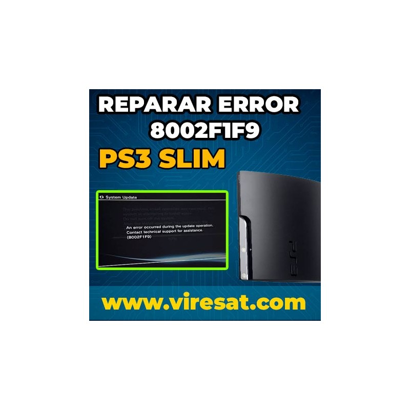 🔗 Reparación WiFi/Bluetooth PS3 Slim | Solución Error 8002F1F9