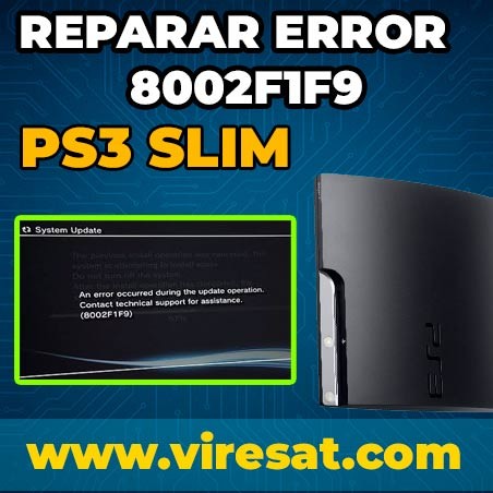 🔗 Reparación WiFi/Bluetooth PS3 Slim | Solución Error 8002F1F9