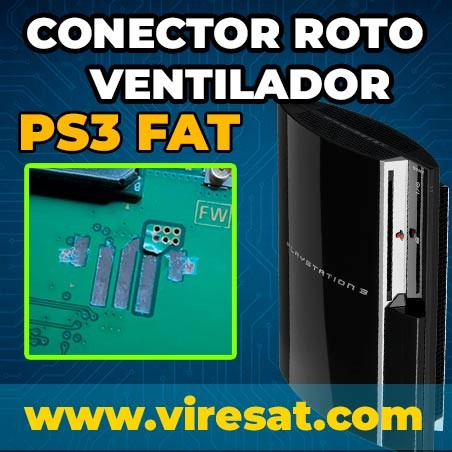 🛠️ Reparación Conector Ventilador PS3 Fat | Evita Sobrecalentamiento