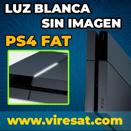 ⚪ Reparar PS4 Fat Luz Blanca Sin Imagen | Fallo HDMI