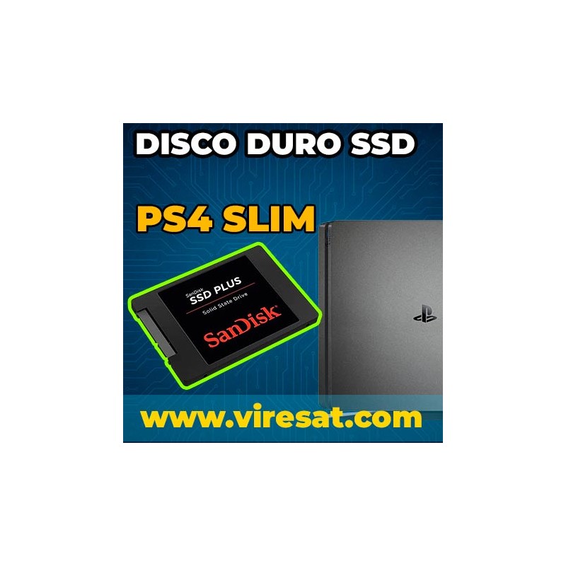 💽 Cambiar Disco Duro por SSD en PS4 Slim | Carga Rápida