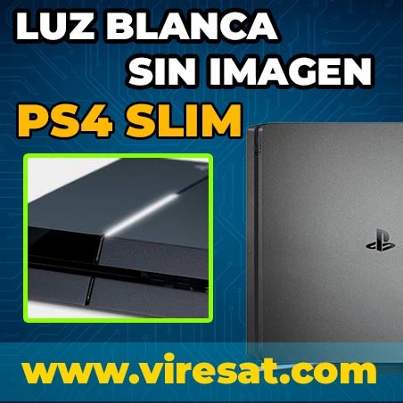 ⚪ PS4 Slim Luz Blanca Sin Imagen | Reparar Puerto HDMI