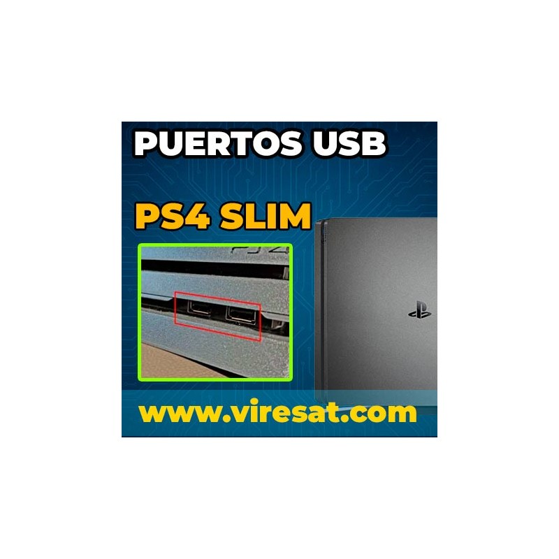 🔌 Reparar Puerto USB roto PS4 Slim | No Reconoce Mando o Pendrive