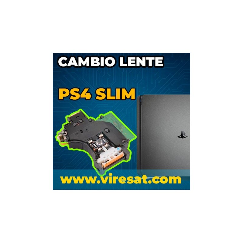 💿 Reparar Lector PS4 Slim No Lee Discos | Cambio de lente