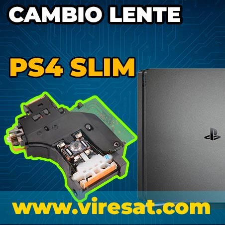 💿 Reparar Lector PS4 Slim No Lee Discos | Cambio de lente