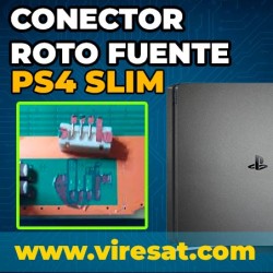 🔌 Reparar Conector Fuente PS4 Slim | pistas rotas