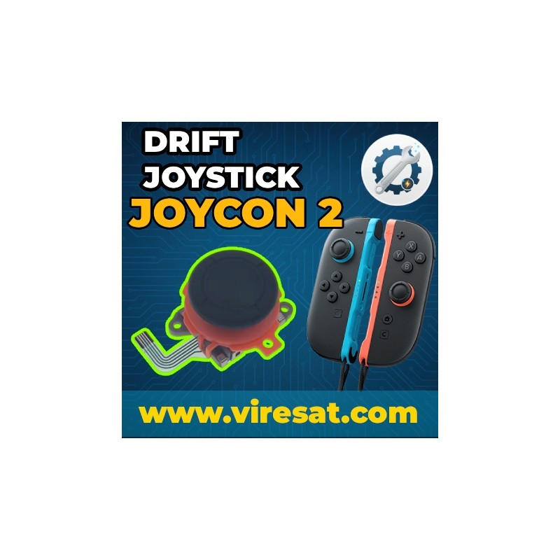 🎮 Reparar Joy-Con Nintendo Switch 2 | Drift en Joystick (Hall TMR)