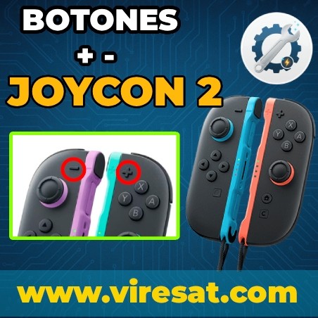 🎮 Reparar Joy-Con Nintendo Switch 2 | Botón + / - no funciona
