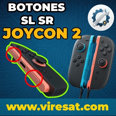 🎮 Reparar Joy-Con Nintendo Switch 2 | Botón SL / SR no funciona