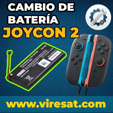🎮 Cambiar batería Joy-Con 2 | No carga o dura poco