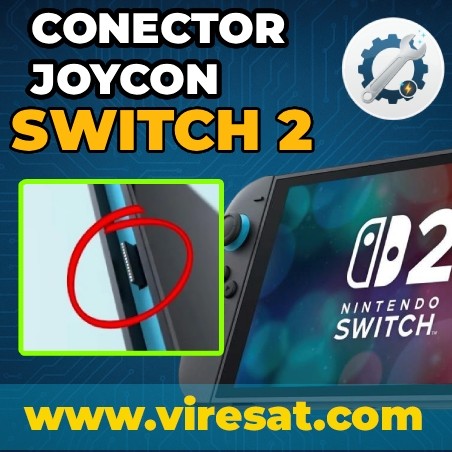 🎮 Reparación Conector Joy-Con Nintendo Switch 2 | No Conecta o Está Dañado