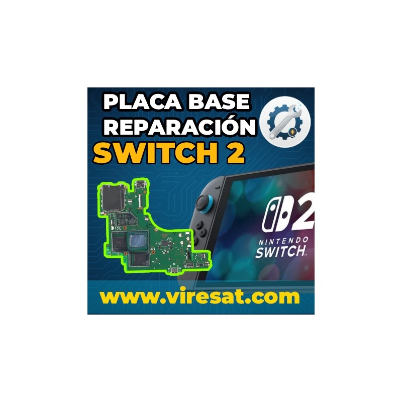 ⚡ Reparación Placa Base Nintendo Switch 2 | No Enciende o Pantalla Negra