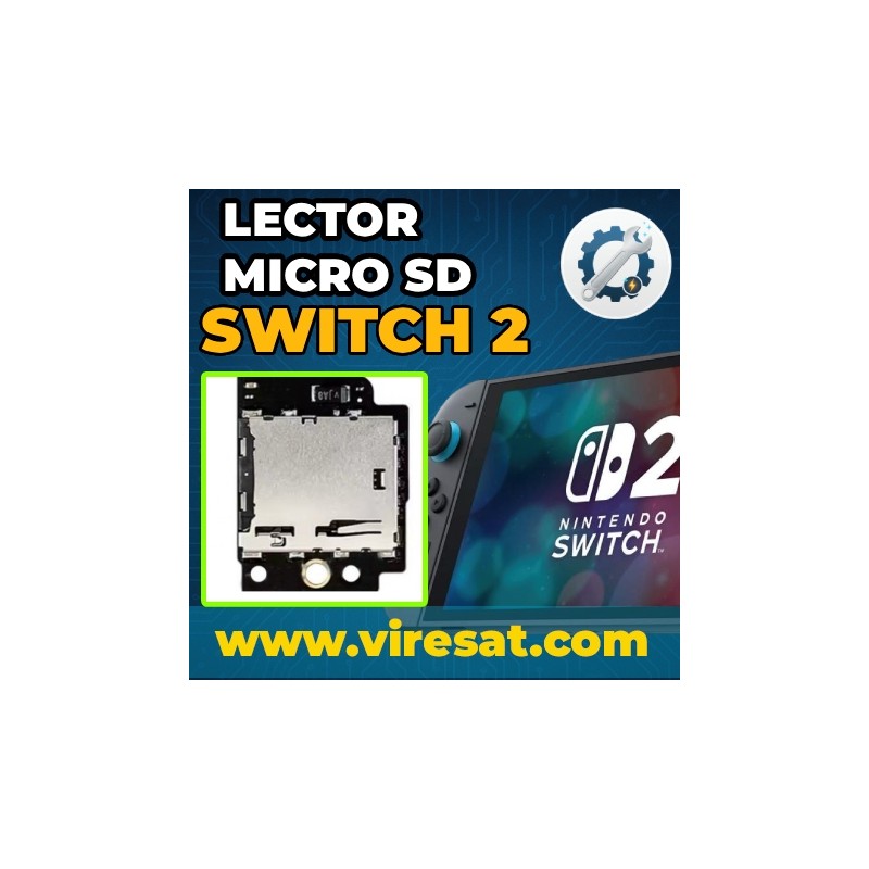 💾 Reparar lector microSD Switch 2 | No detecta tarjeta o da error