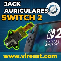 🎧 Reparar Conector Jack Nintendo Switch 2
