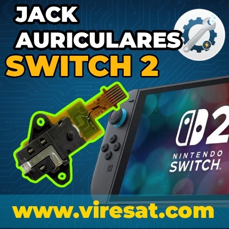 🎧 Reparar Conector Jack Nintendo Switch 2