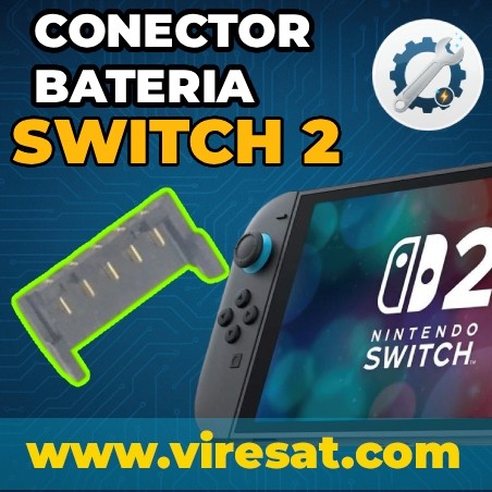 🔋 Reparar Conector Batería Roto Nintendo Switch 2 | Servicio Técnico