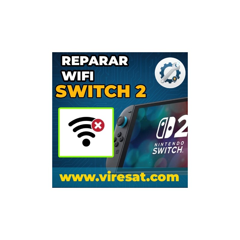 📡 Reparar Wi-Fi y Bluetooth Nintendo Switch 2 | No Conecta