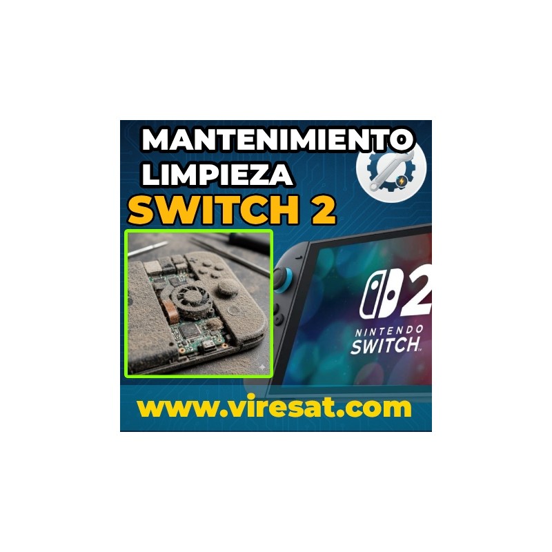 🧊 Mantenimiento Nintendo Switch 2 | Limpieza y Pasta Térmica Nueva