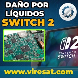 💦 Reparar Nintendo Switch 2 Mojada | Daños por Líquidos