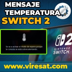 🔥 Reparación Nintendo Switch 2 | Se Calienta o Muestra Advertencia de...