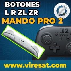 🎮 Reparar Mando Pro Switch 2 | Botón L / R / ZL / ZR no funciona