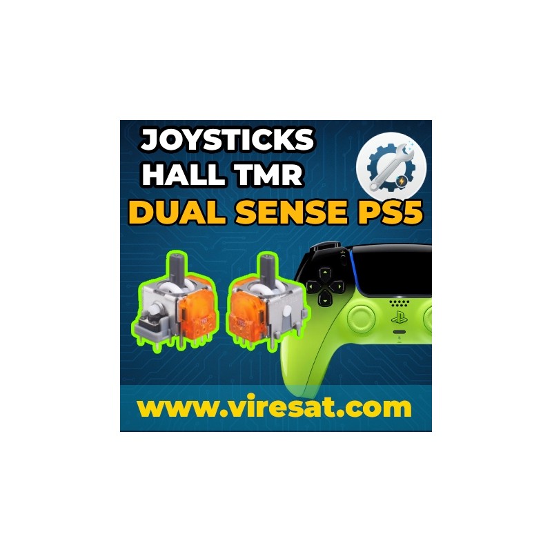🎮 Cambio Joysticks Efecto Hall TMR DualSense | Solución Drift PS5