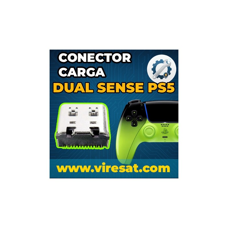 🔌 Reparar Puerto USB-C DualSense PS5 | No Carga o No Conecta