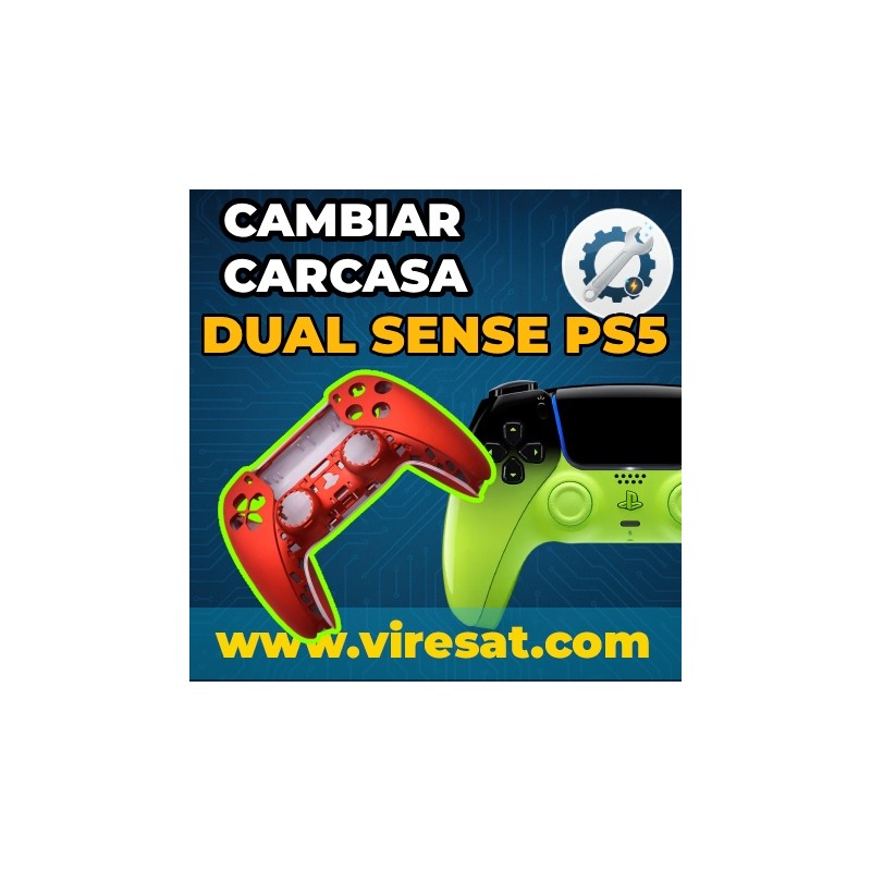 🧩 Cambiar Carcasa Mando DualSense PS5 | Rota, Rayada o Floja