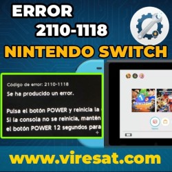 📡 Reparación Error 2110-1118 Switch V1 | No Conecta al Wi-Fi