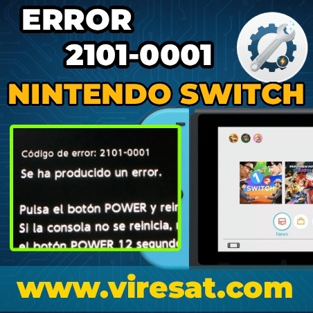 ⚠️ Reparación Error 2101-0001 Switch V1 | No Carga o Se Reinicia