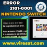 ⚠️ Reparación Error 2101-0001 Switch V1 | No Carga o Se Reinicia