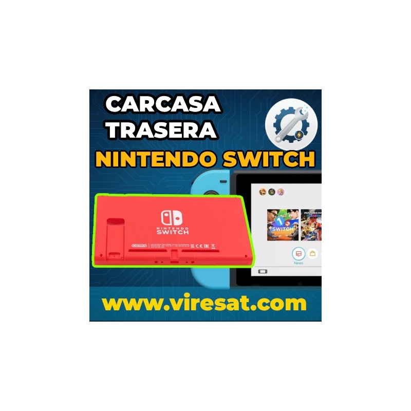 🔧 Cambio de Carcasa Trasera en Nintendo Switch