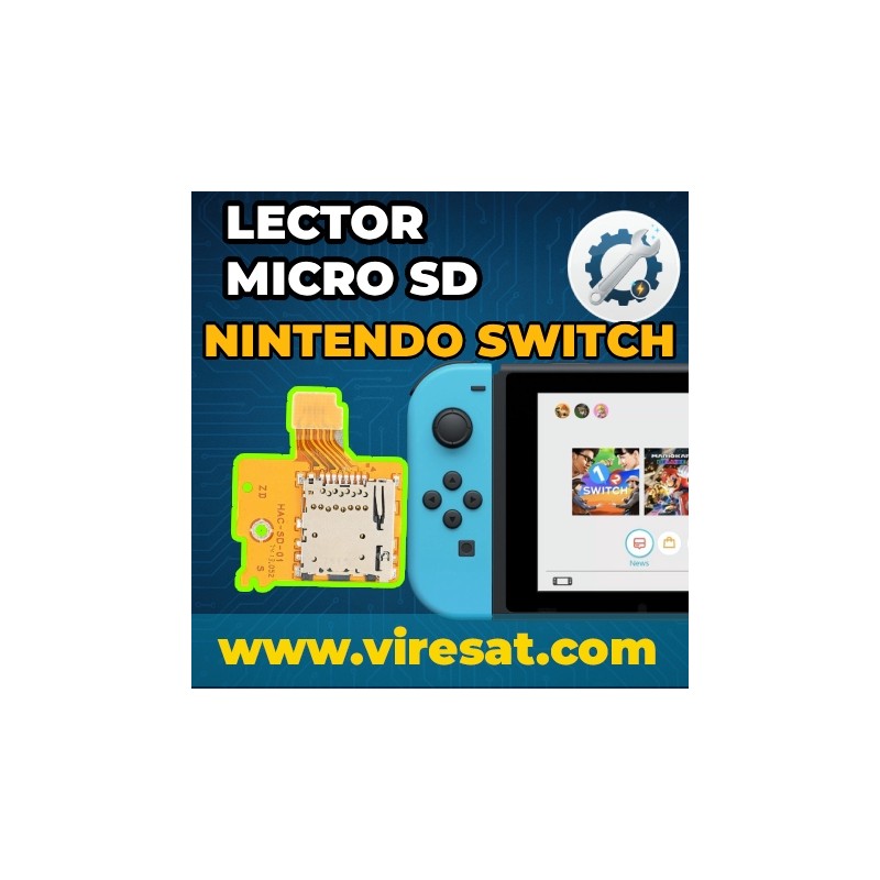 📀 Reparación Lector MicroSD Switch V1 | No Reconoce Tarjetas