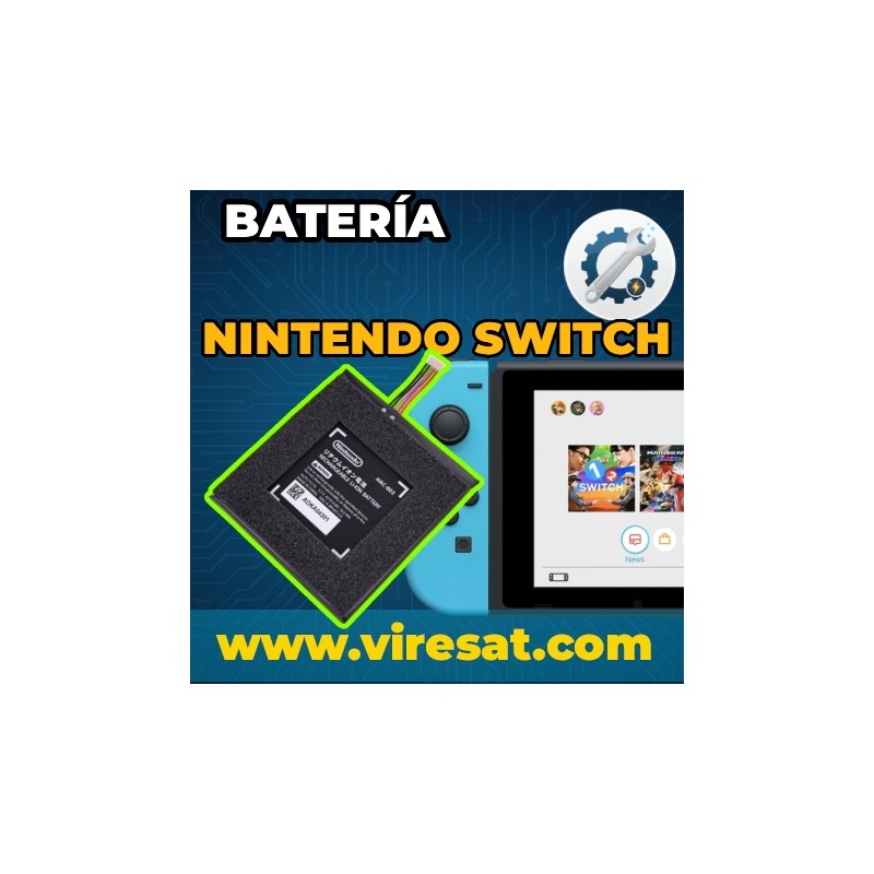 🔋 Cambio de Batería Nintendo Switch V1 | Dura Poco o No Carga
