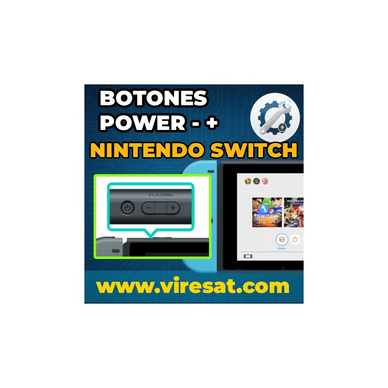 🔊 Reparación Botones Volumen/Encendido Switch V1 | No Funcionan
