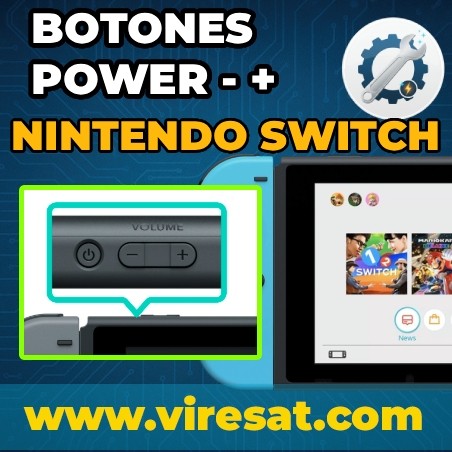 🔊 Reparación Botones Volumen/Encendido Switch V1 | No Funcionan