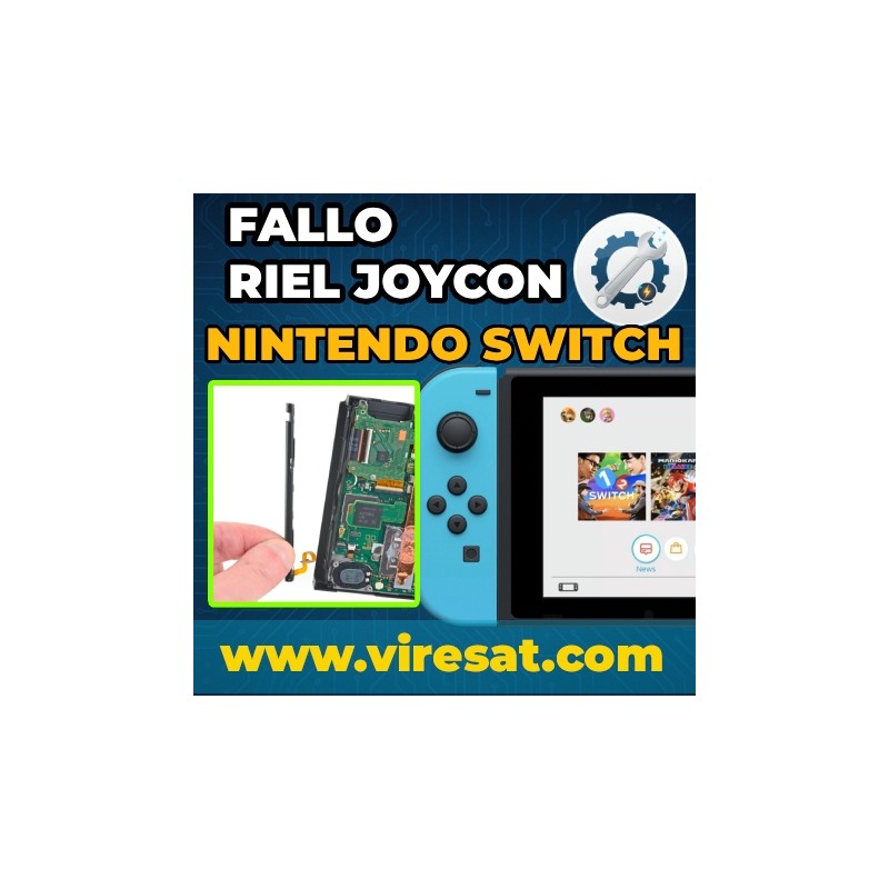 🎮 Reparación Rieles Joy-Con Nintendo Switch V1 | No Conecta o Se Suelta