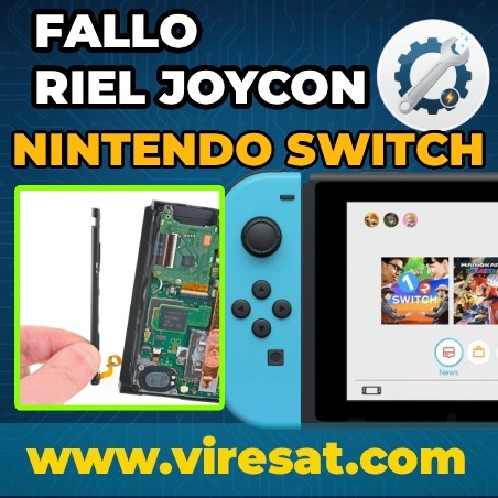 🎮 Reparación Rieles Joy-Con Nintendo Switch V1 | No Conecta o Se Suelta