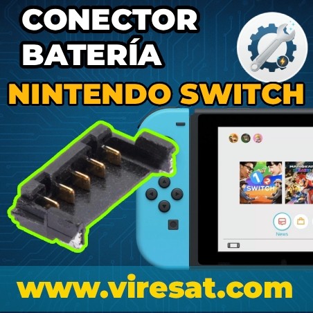 🔋 Reparación Conector Batería Roto Switch V1 | Sin Carga o Cortes