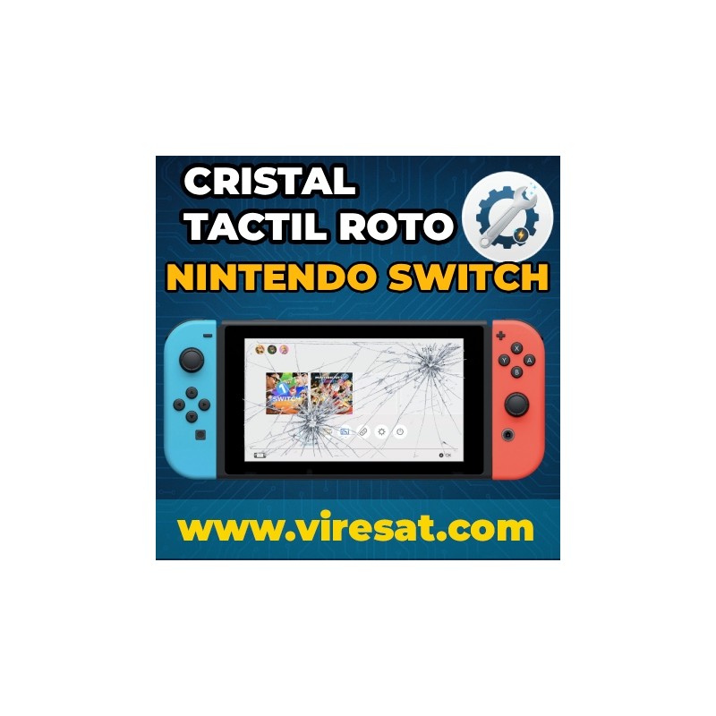 🖐 Reparación Panel Táctil Nintendo Switch V1 | Solución Táctil no funciona