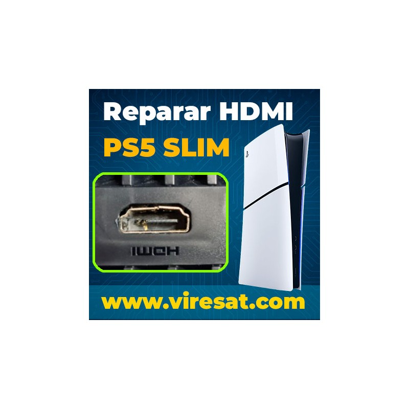 🔌 Reparación de Puerto HDMI en PS5 Slim | Cambio de Conector HDMI