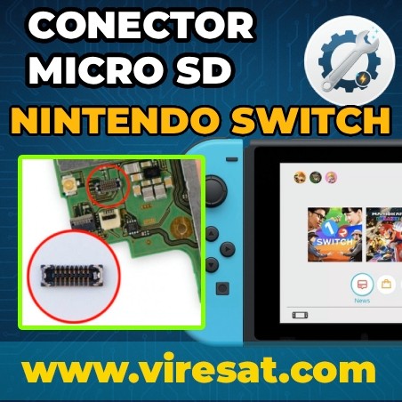 💾 Reparación Conector MicroSD Roto Switch V1 | No Detecta Tarjetas