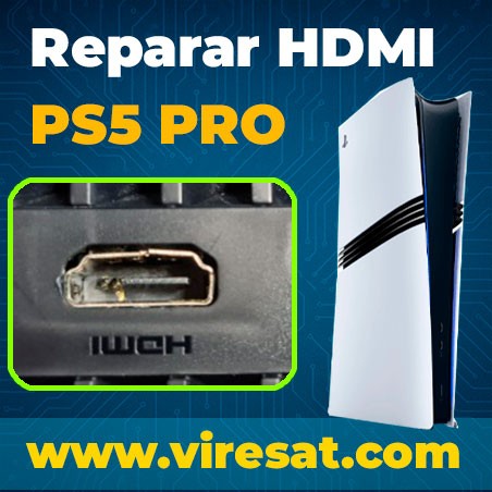 📺 Reparar Puerto HDMI Roto en PS5 Pro | Sin Imagen o Señal