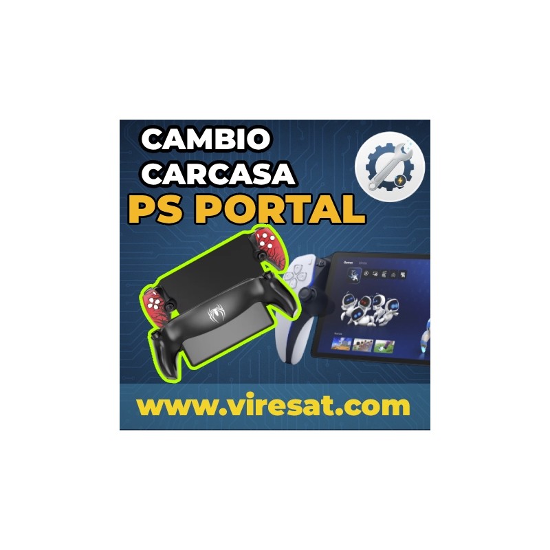 🧩 Cambiar Carcasa PS Portal | Reparar Golpes, Grietas o Daños Estéticos