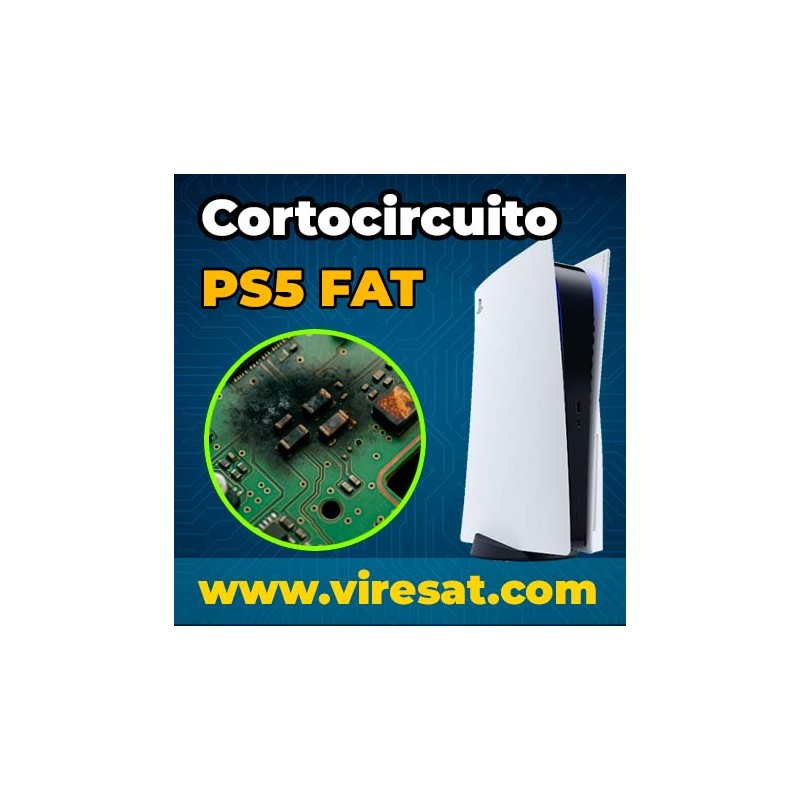 ⚠️ Reparación de Cortocircuito en Placa Base PS5 (Fat)