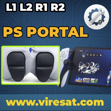 🎮 Reparar Botones L1 L2 R1 R2 PS Portal | No Responden o Están Rotos