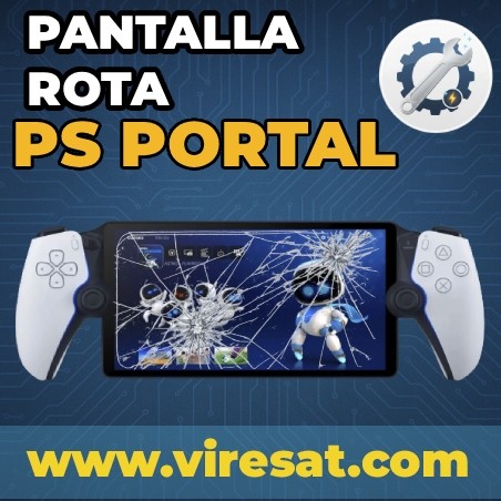 📱 Cambiar Pantalla PS Portal Rota | Reparación Profesional